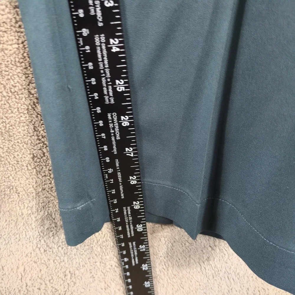 Nike Golf Fit Dry Pants Mens 36x30 Gray/Green Flat Front Stretch Trousers Slacks